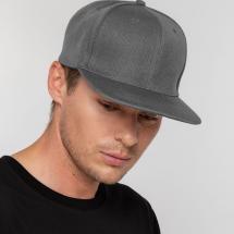 Бейсболка Snapback с прямым козырьком, серая / Миниатюра WWW (1000)