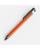 Ручка шариковая Standic с подставкой для телефона, оранжевая