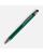 Ручка шариковая Atento Soft Touch со стилусом, зеленая