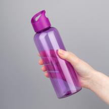 Бутылка для воды Plaske, фиолетовая / Миниатюра WWW (1000)