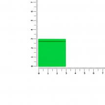 Лейбл из ПВХ Kare, зеленый неон / Миниатюра WWW (1000)