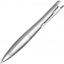 Ручка шариковая Parker Urban Twist Metro Metallic CT, серебристая / Миниатюра WWW (1000)