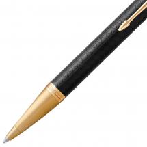 Ручка шариковая Parker IM Premium Black/Gold GT / Миниатюра WWW (1000)