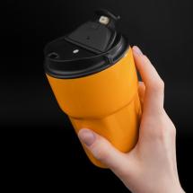 Термостакан Freshbrew, оранжевый / Миниатюра имиджевого (1000)