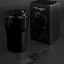 Термостакан Freshbrew, черный / Миниатюра имиджевого (1000)