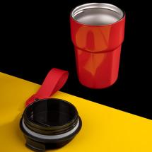 Термостакан Freshbrew, красный / Миниатюра имиджевого (1000)