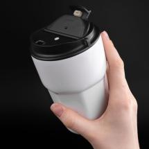 Термостакан Freshbrew, белый / Миниатюра имиджевого (1000)