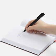 Ручка шариковая Swiper SQ Soft Touch, черная / Миниатюра WWW (1000)