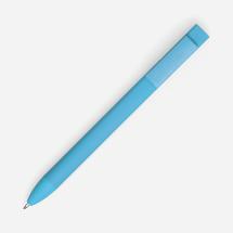Ручка шариковая Swiper SQ Soft Touch, голубая / Миниатюра WWW (1000)
