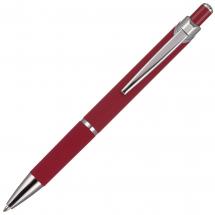Ручка шариковая Chromos Soft Touch, красная / Миниатюра WWW (1000)