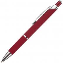 Ручка шариковая Chromos Soft Touch, красная / Миниатюра WWW (1000)
