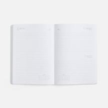 Ежедневник Flex Shall, датированный, темно-синий / Миниатюра WWW (1000)