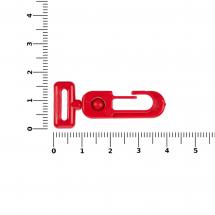 Застежка-карабин Сarabine, S, красный / Миниатюра WWW (1000)