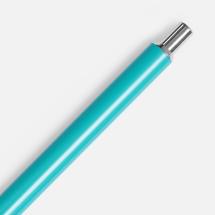 Ручка шариковая Slim Beam, бирюзовая / Миниатюра WWW (1000)
