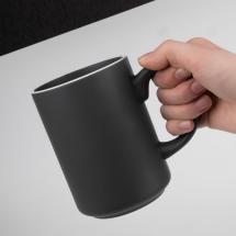 Кружка Mugful, темно-серая (графитовая) / Миниатюра имиджевого (1000)