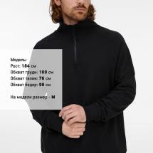Толстовка унисекс S3, черная / Миниатюра модельного (1000)