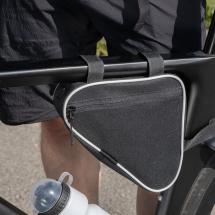Велосумка на раму BikeLine Mini, черная с белым / Миниатюра имиджевого (1000)
