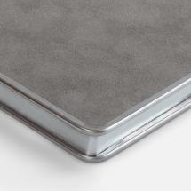 Ежедневник Metal Frame на заказ, датированный, серый / Миниатюра WWW (1000)