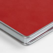 Ежедневник Metal Frame на заказ, датированный, красный / Миниатюра WWW (1000)