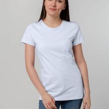 Футболка женская T-bolka Stretch Lady, белая (холодный оттенок) / Миниатюра WWW (1000)
