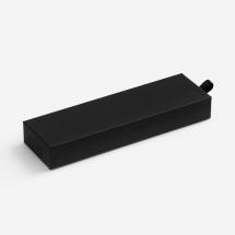 Ручка шариковая Bolt Soft Touch в футляре, черная / Миниатюра WWW (1000)