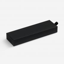 Ручка шариковая Broad Ring Soft Touch в футляре, черная / Миниатюра WWW (1000)