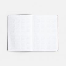 Ежедневник Nebraska Flex, недатированный, серебристый / Миниатюра WWW (1000)