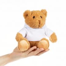 Мягкая игрушка «Мишка Cuddleton» в белом худи / Миниатюра WWW (1000)