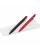 Набор Pin Soft Touch: ручка и карандаш, черный с красным