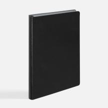 Ежедневник Doppio, недатированный, черный с серым / Миниатюра WWW (1000)