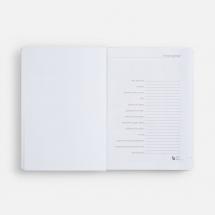 Ежедневник Nebraska, недатированный, белый / Миниатюра WWW (1000)