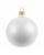 Елочный шар Gala Matt в коробке, белый, 8,5 см