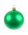 Елочный шар Gala Matt в коробке, зеленый, 8,5 см