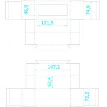 Коробка с окном Vindu, малая / Миниатюра WWW (1000)