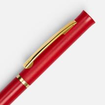 Ручка шариковая Euro Gold, красная / Миниатюра WWW (1000)