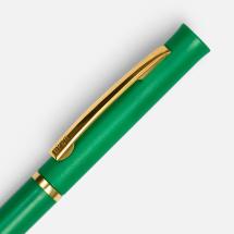 Ручка шариковая Euro Gold, зеленая / Миниатюра WWW (1000)