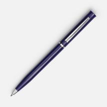 Ручка шариковая Euro Chrome, синяя / Миниатюра WWW (1000)