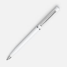 Ручка шариковая Euro Chrome, белая / Миниатюра WWW (1000)