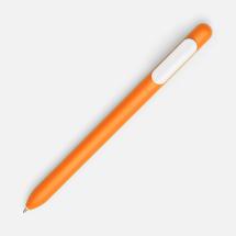 Ручка шариковая Swiper Soft Touch, неоново-оранжевая с белым / Миниатюра WWW (1000)