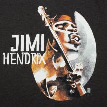 Футболка «Меламед. Jimi Hendrix», черный меланж / Миниатюра WWW (1000)