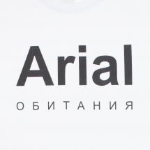 Футболка Arial обитания, белая / Миниатюра WWW (1000)