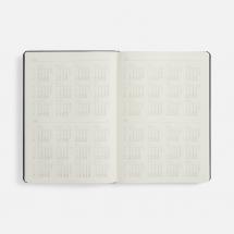 Ежедневник Urban Hard, недатированный, черный / Миниатюра WWW (1000)