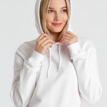 Толстовка с капюшоном унисекс Hoodie, белая / Миниатюра WWW (1000)