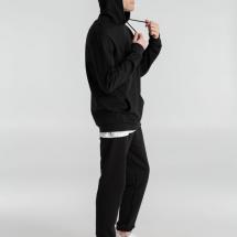 Толстовка с капюшоном унисекс Hoodie, черная / Миниатюра WWW (1000)