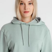 Толстовка с капюшоном унисекс Hoodie, серо-зеленая / Миниатюра WWW (1000)