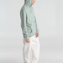 Толстовка с капюшоном унисекс Hoodie, серо-зеленая / Миниатюра WWW (1000)