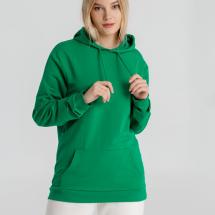 Толстовка с капюшоном унисекс Hoodie, зеленая / Миниатюра WWW (1000)