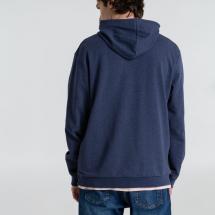 Толстовка с капюшоном унисекс Hoodie, синий меланж / Миниатюра WWW (1000)