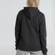 Толстовка с капюшоном унисекс Hoodie, серый меланж (антрацит) / Миниатюра WWW (1000)