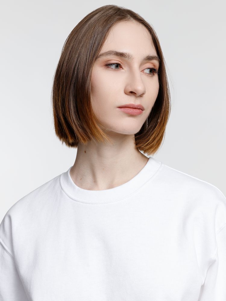 Свитшот унисекс Columbia, белый / Миниатюра модельного (1000)